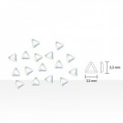 Swarovski Triangle Crystal AB, 25 stk thumbnail