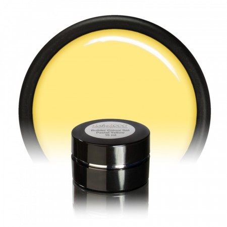 Builder colour gel, Pastel Yellow