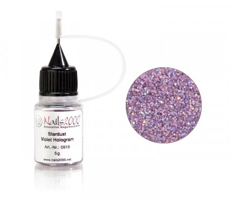 Stardust Violet Hologram