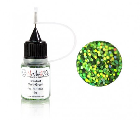 Stardust Multi Green