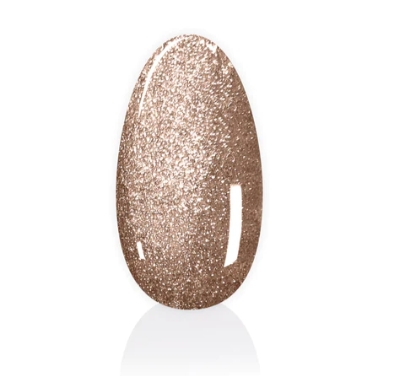 Longlife UV-Lack Glam Glitter Caramello Royale